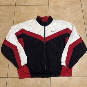 Nike Red and White Jacket